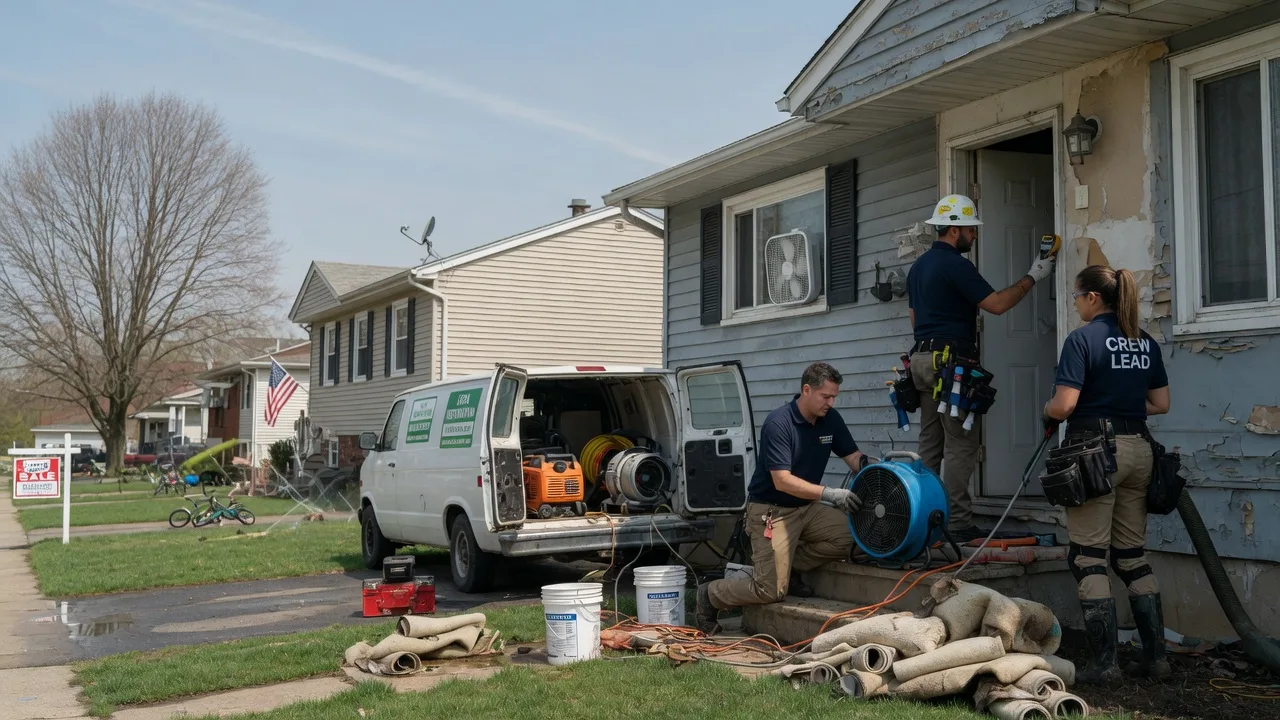 Flood Cleanup in Port Norris, NJ near me